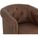 Marjorie Cognac Leather Lounge Chair